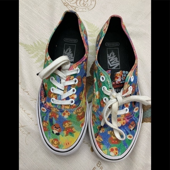 Vans x Nintendo game over Mario skateboard sneakers - Picture 1 of 12